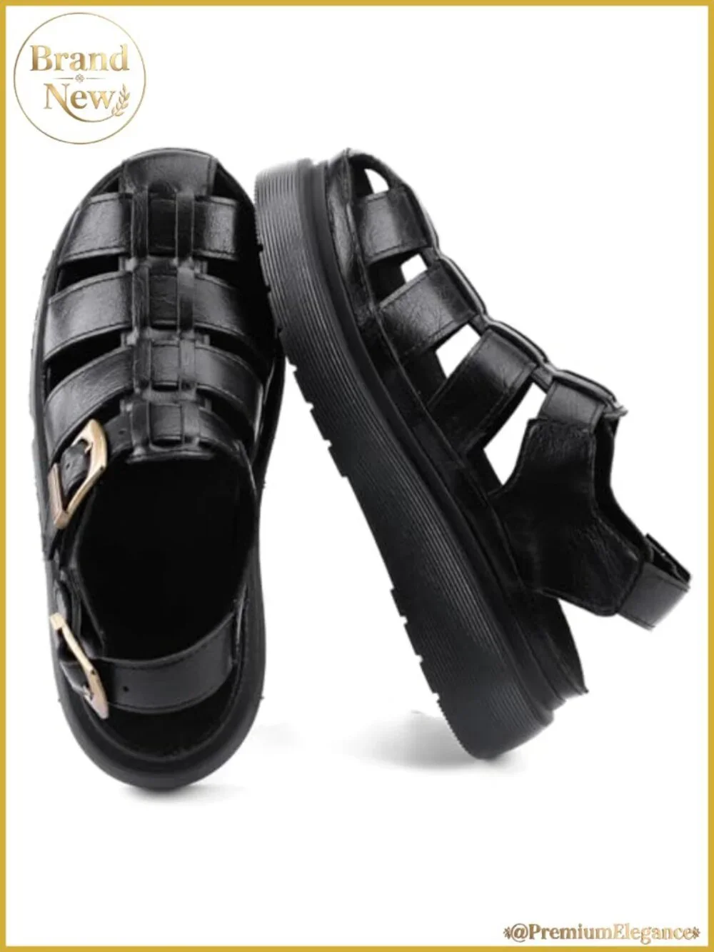 Platform Wedge Sandals Adjustable T-Strap Open Toe Summer